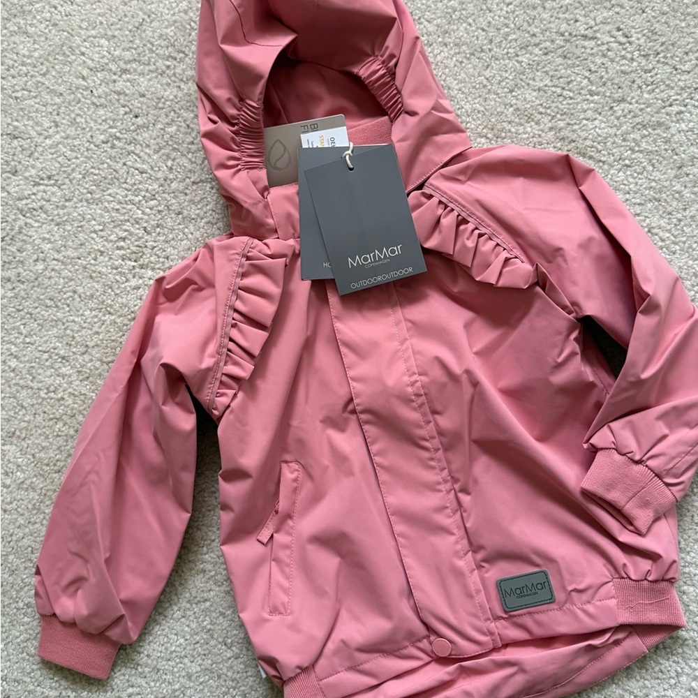 NWT Rain shell jacket, US 3 (EU98)